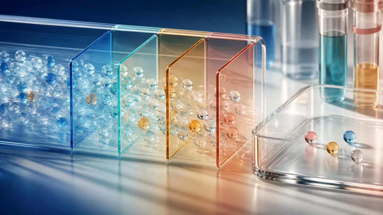Many laboratory values passing through reference intervals into a smaller set of confirmed, context-matched signals